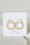 Bella Rey Jewelry Gold Hoop Earrings