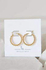 Bella Rey Jewelry Gold Hoop Earrings