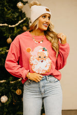 Santa holiday sweatshirt