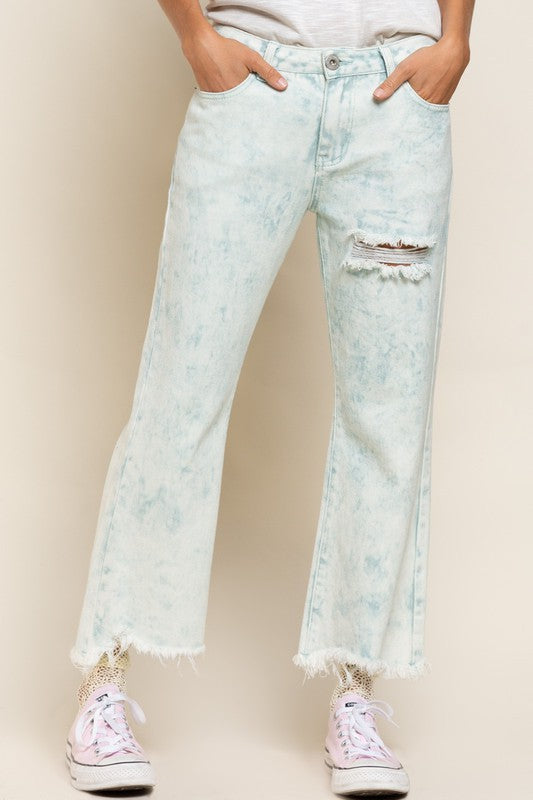 POL Vintage Distressed Denim Jeans