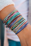 Multi Wax Rope Woven Bracelets