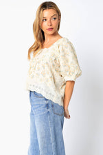 boutique floral top