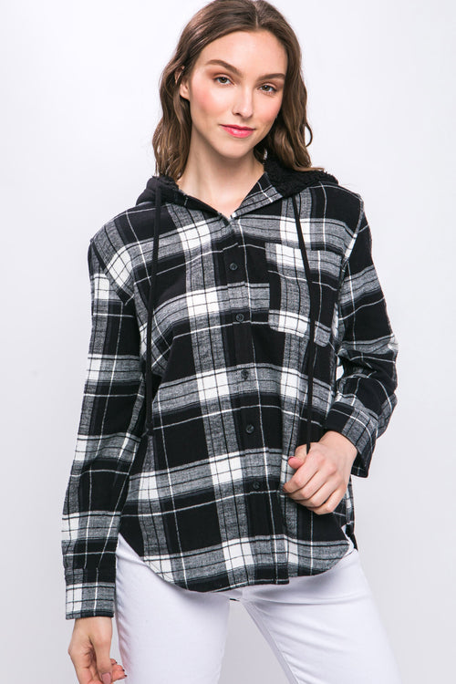 womens flannel shirt