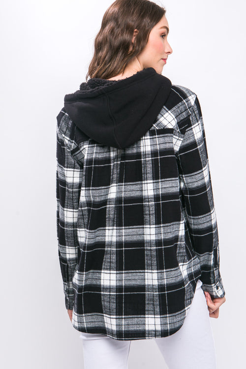 womens flannel shirt