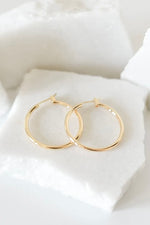 Bella Rey Jewelry Gold Hoops