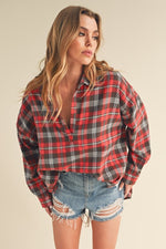 womens plaid shirt boutique