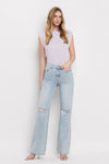 Vervet 90's Vintage High Rise Flare Jeans