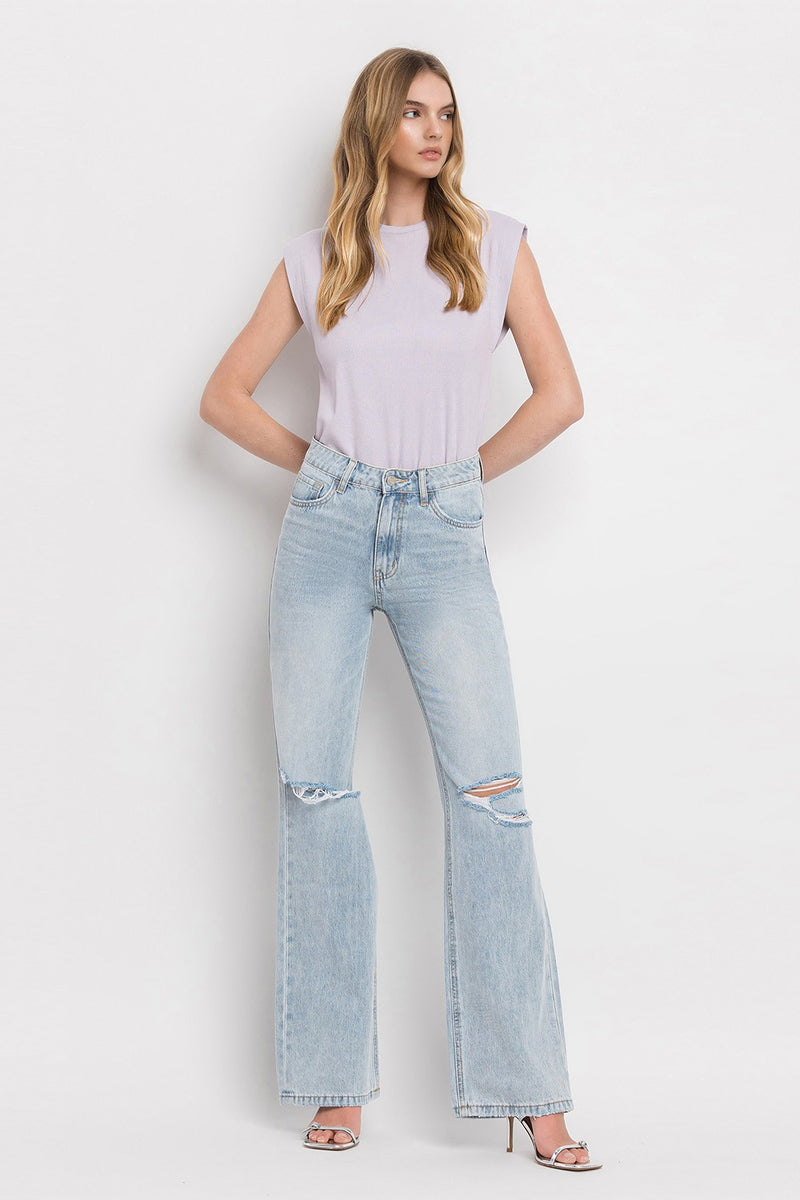 Vervet 90's Vintage High Rise Flare Jeans