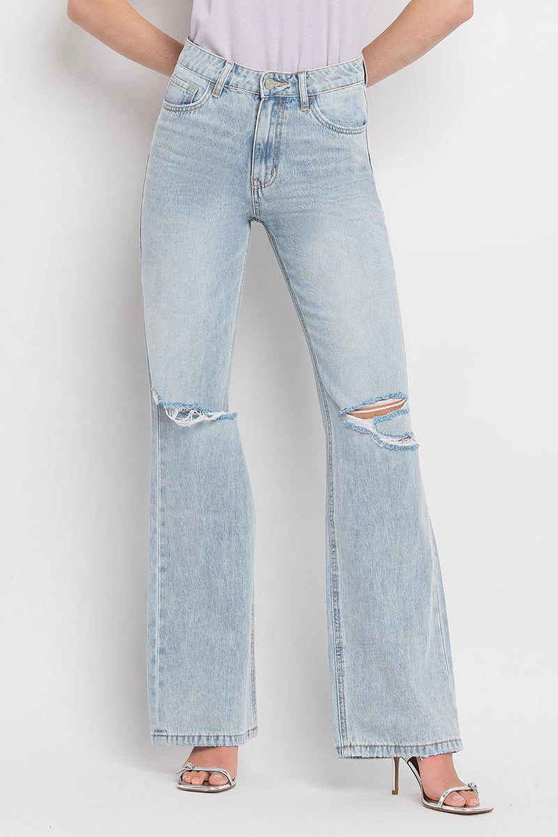 Vervet 90's Vintage High Rise Flare Jeans