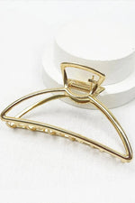 Gold Metal Hair Claw