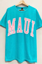 Maui puff print tee