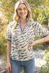 Boutique Tops Voy Zebra