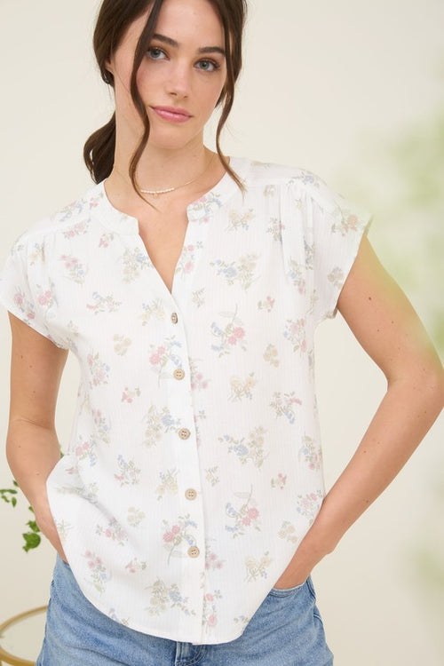 Boutique Tops Blu Pepper