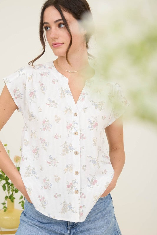 Boutique Tops Blu Pepper