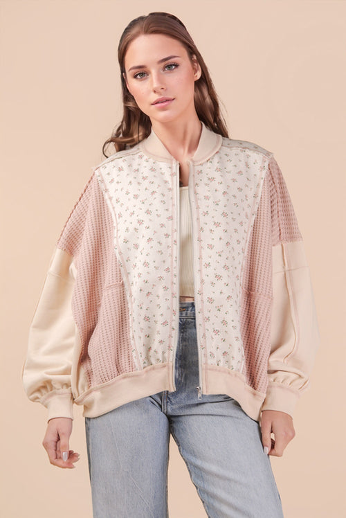 Rosie Floral Bomber Jacket