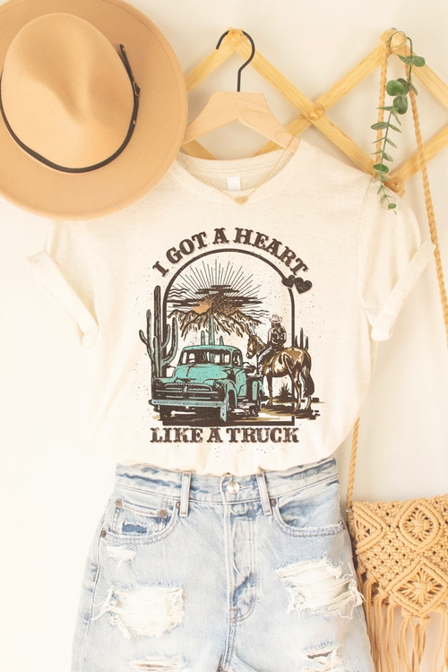 country music like a truck tee