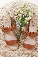 womens braided sandals