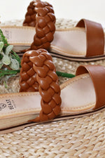 womens braided sandals