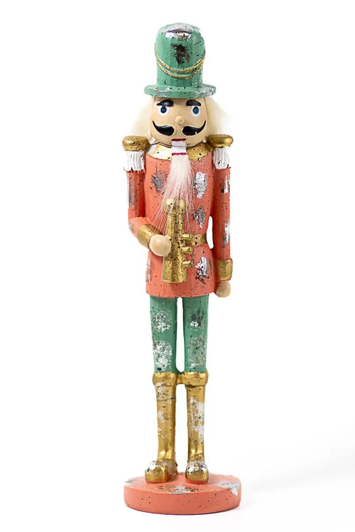 holiday Christmas nutcracker and holiday decor