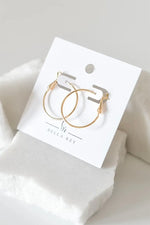Bella Rey Jewelry Gold Hoops