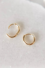 Bella Rey Nia Small Gold Hoop Earrings