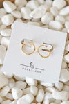 Bella Rey Jewelry small gold hoop earrings