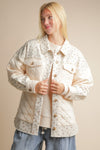 quilted floral jacket boutique