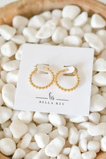 Bella Rey Jewelry Gold Hoop Earrings