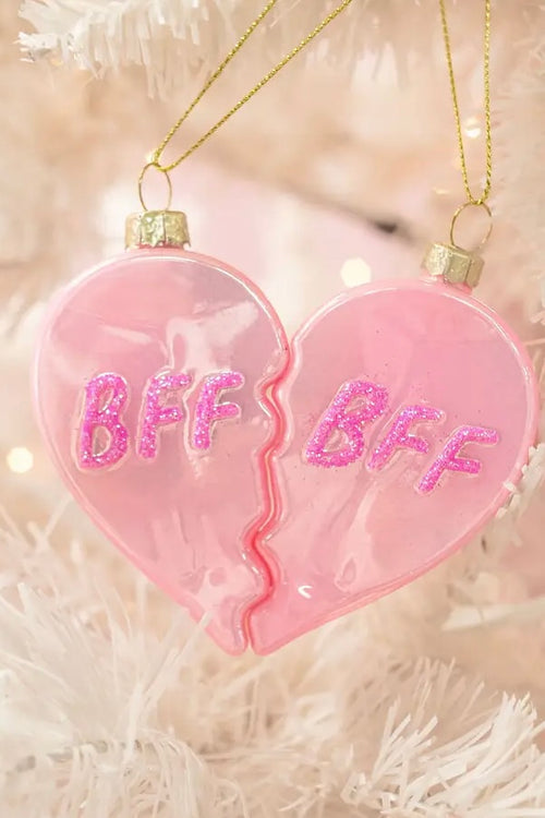 BFF Heart Ornament