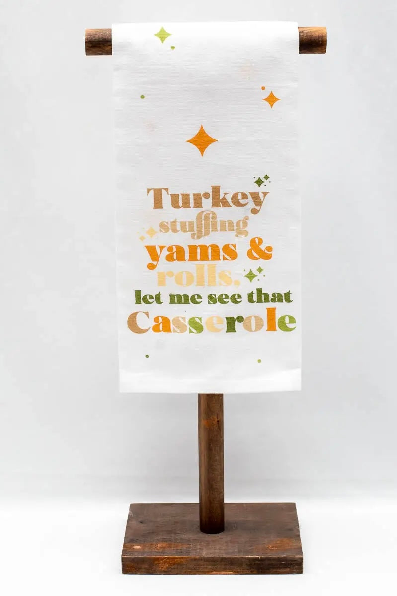 Let Me See That Casserole Hand Towel