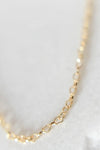 Bella Rey Jewelry dainty gold heart chain necklace