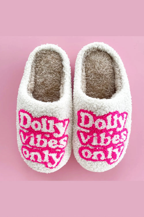 Dolly Vibes Only Slippers