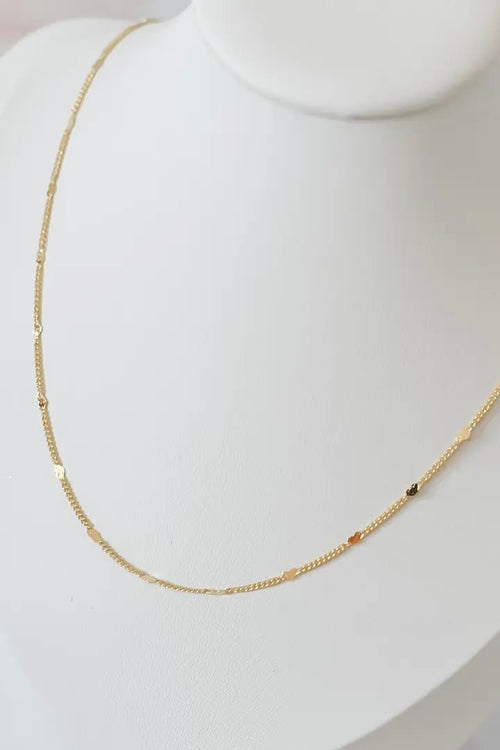 Bella Rey Jewelry Dainty Heart Gold Necklace