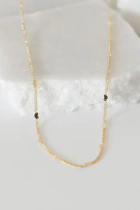 Bella Rey Jewelry Dainty Heart Gold Necklace