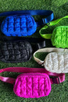 Quilted Puffer Belt Bag Fanny Pack