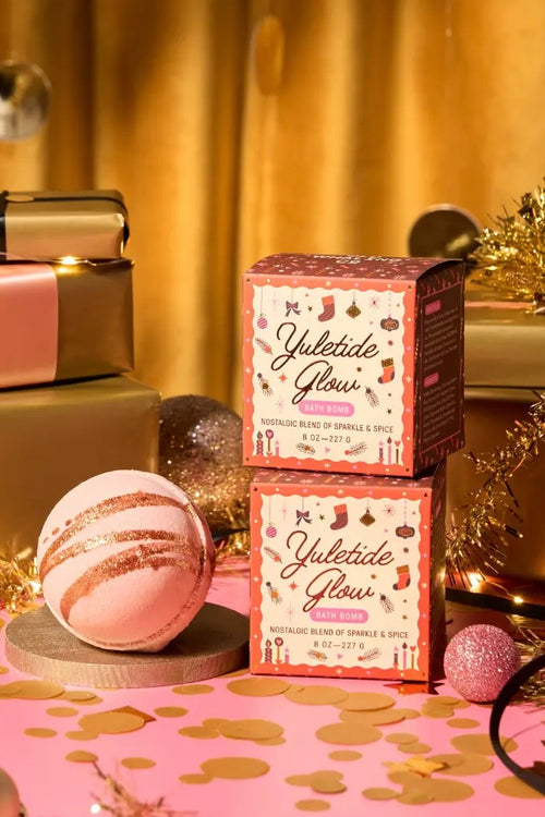 holiday bath bombs, gifts for women