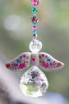 Natural Life Sun Catcher Car Charm | Angel