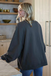 natural life oversized peace sweatshirt