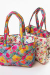 Natural Life Puffy Reversible Tote