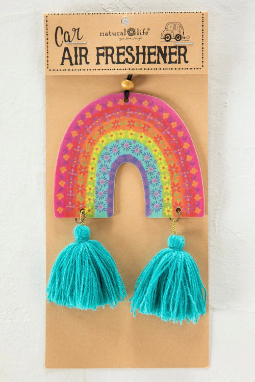 Natural Life Car Air Freshener | Rainbow