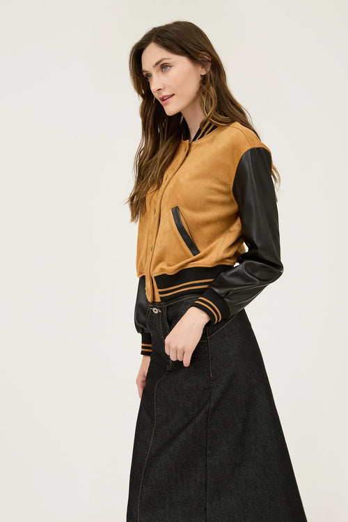 boutique vintage bomber jacket