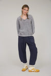 boutique distressed washed sweatshirts tops