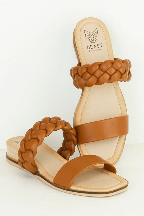 womens braided sandals