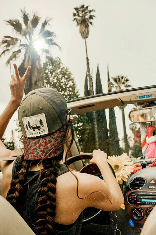 Natural Life Trucker Hat Canvas