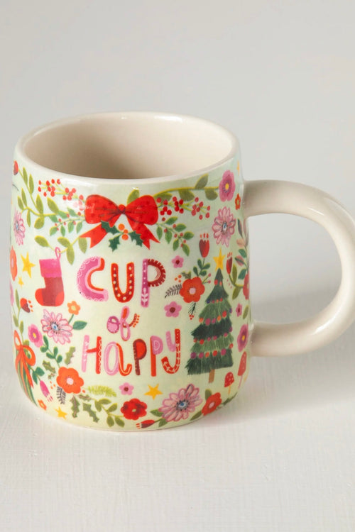 natural life holiday mug