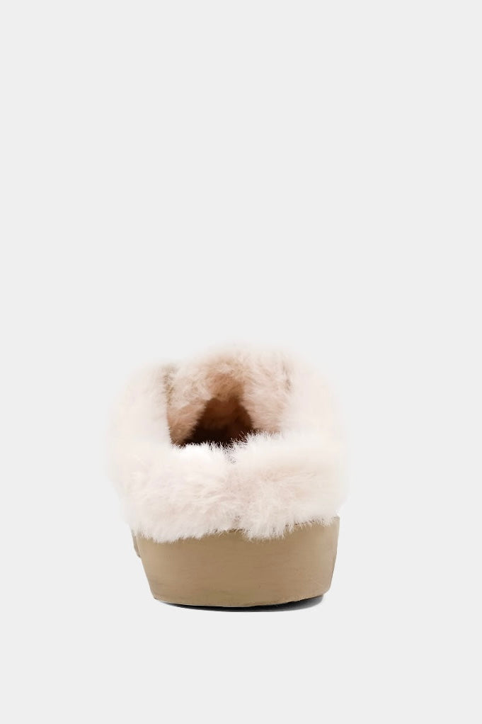 shu shop pinah slip on sneaker with fur 