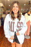 Gameday Sweatshirt Cardigan | Multiple Designs
