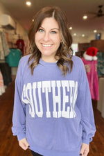 Bucketlist Southern Corded Sweatshirt