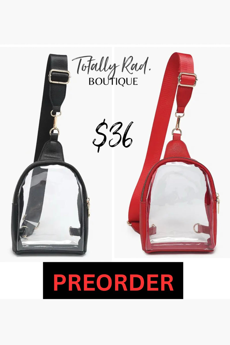 **PREORDER Ellen Clear Sling Bag