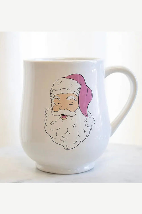holiday Santa coffee mugs